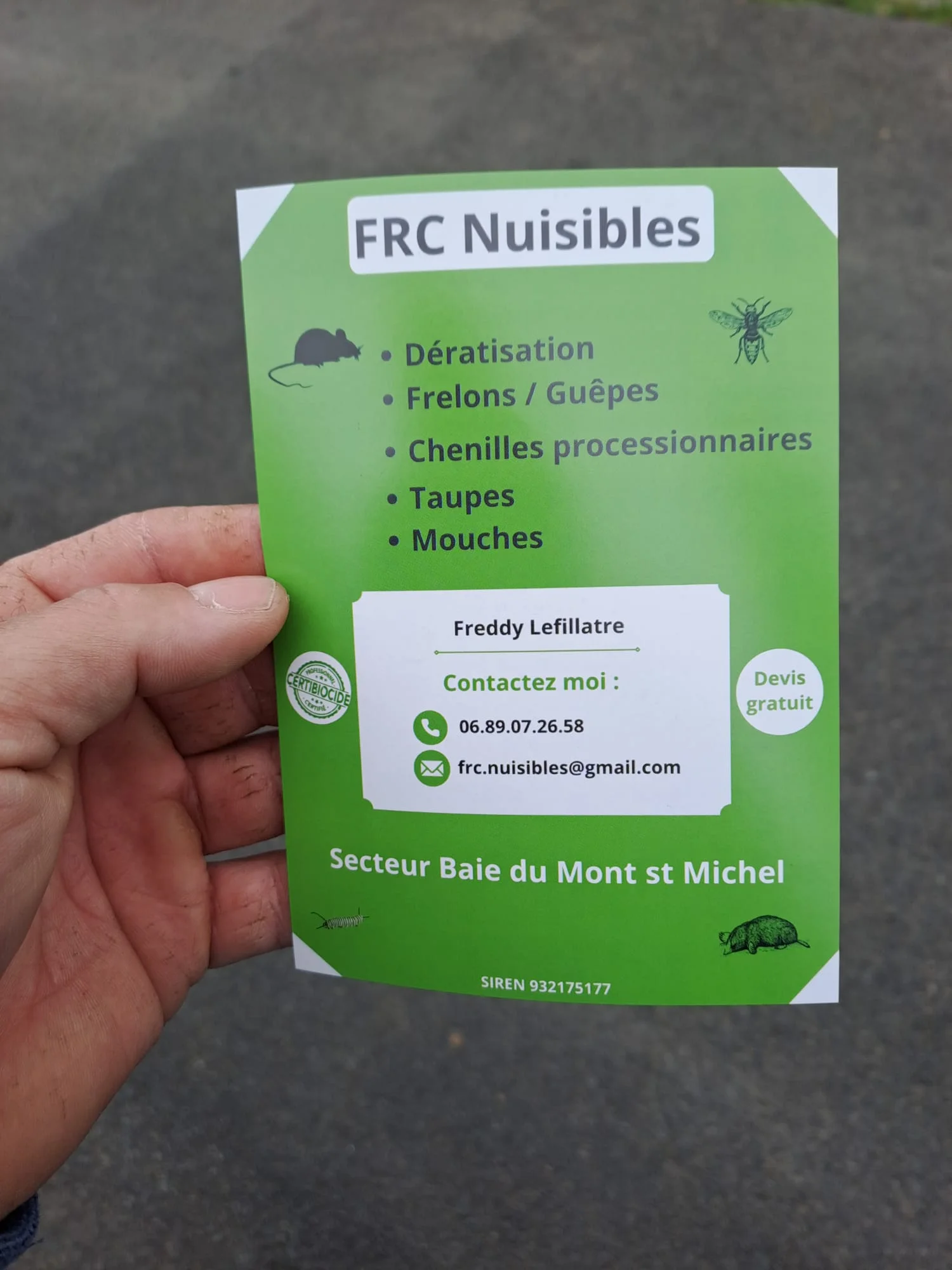 Entreprise de lutte anti nuisible près d'Avranches Entreprise de lutte anti nuisible près d'Avranches
